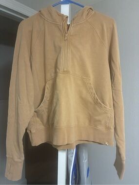 JoyLab Women's Zip-Up Hoodie in Tan